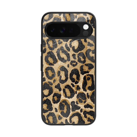 Cheetah Chic back phone cover | glass case for google pixel 10 pro xl