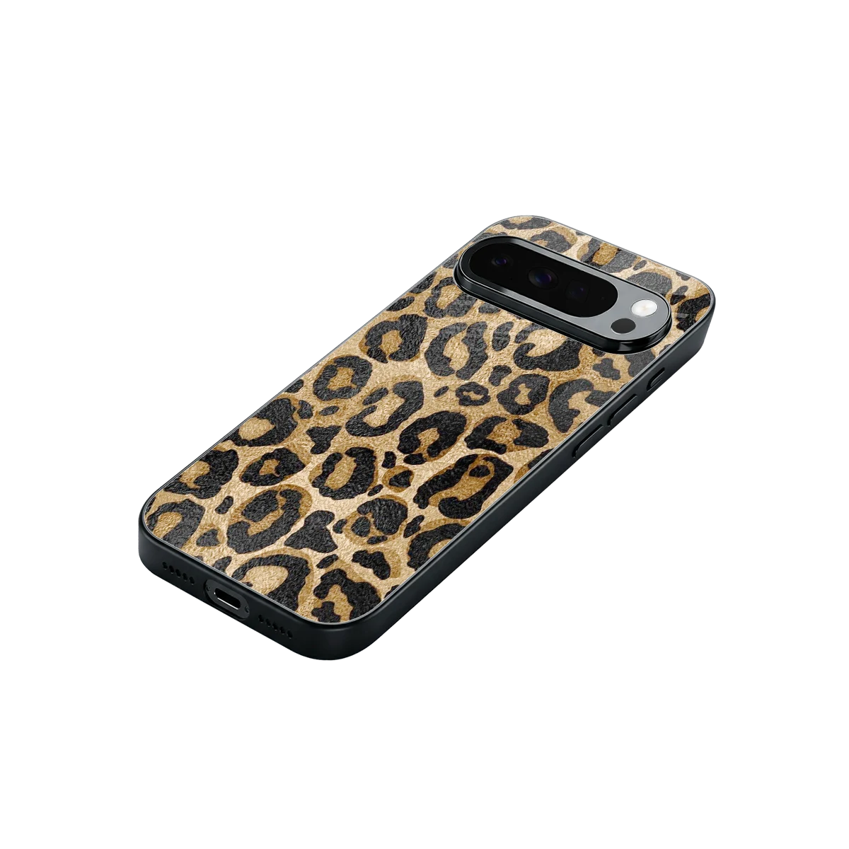Cheetah Chic stylish phone case for google pixel 10 pro xl | glossy glass and slim fit