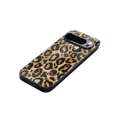 Cheetah Chic stylish phone case for google pixel 10 pro xl | glossy glass and slim fit