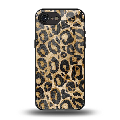 Cheetah Chic back phone cover | glass case for iphone 16e