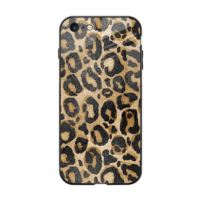 Cheetah Chic back phone cover | glass case for iphone 6