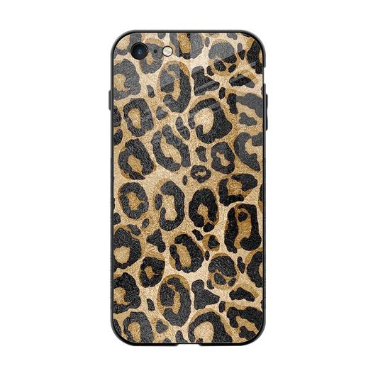 Cheetah Chic back phone cover | glass case for iphone 6