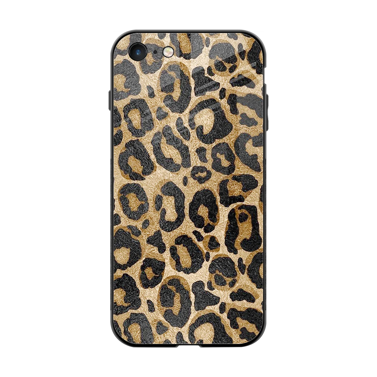 Cheetah Chic back phone cover | glass case for iphone 7