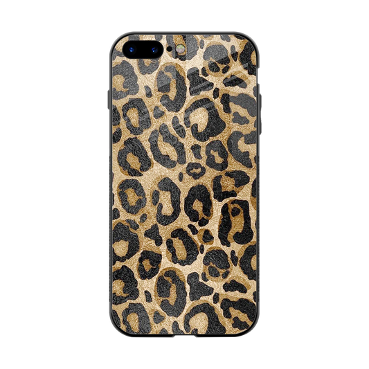 Cheetah Chic back phone cover | glass case for iphone 8 plus