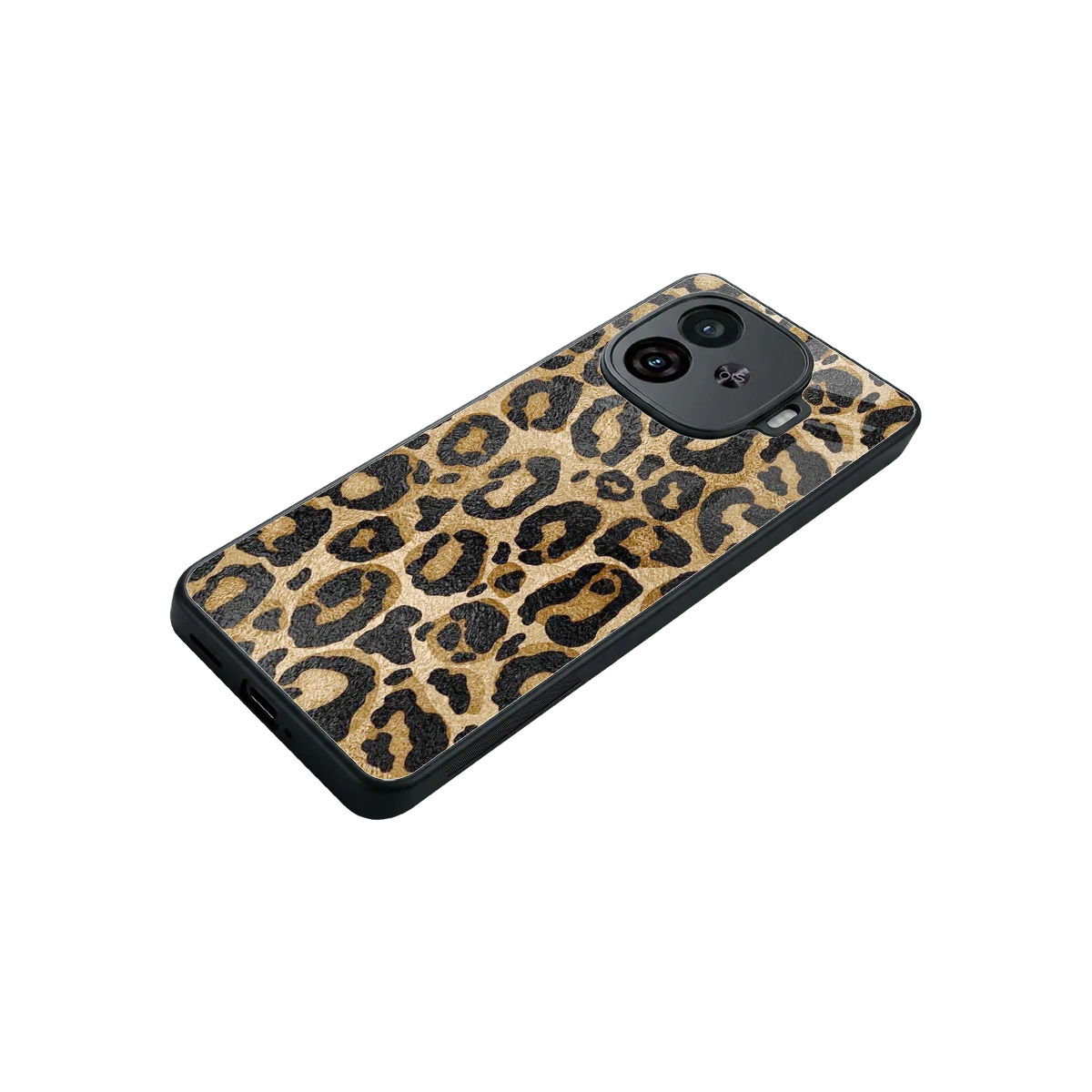 Cheetah Chic stylish phone case for iqoo neo 10r 5g | glossy glass and slim fit