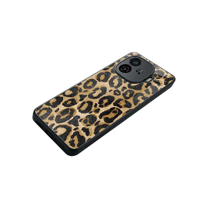 Cheetah Chic stylish phone case for iqoo neo 10r 5g | glossy glass and slim fit
