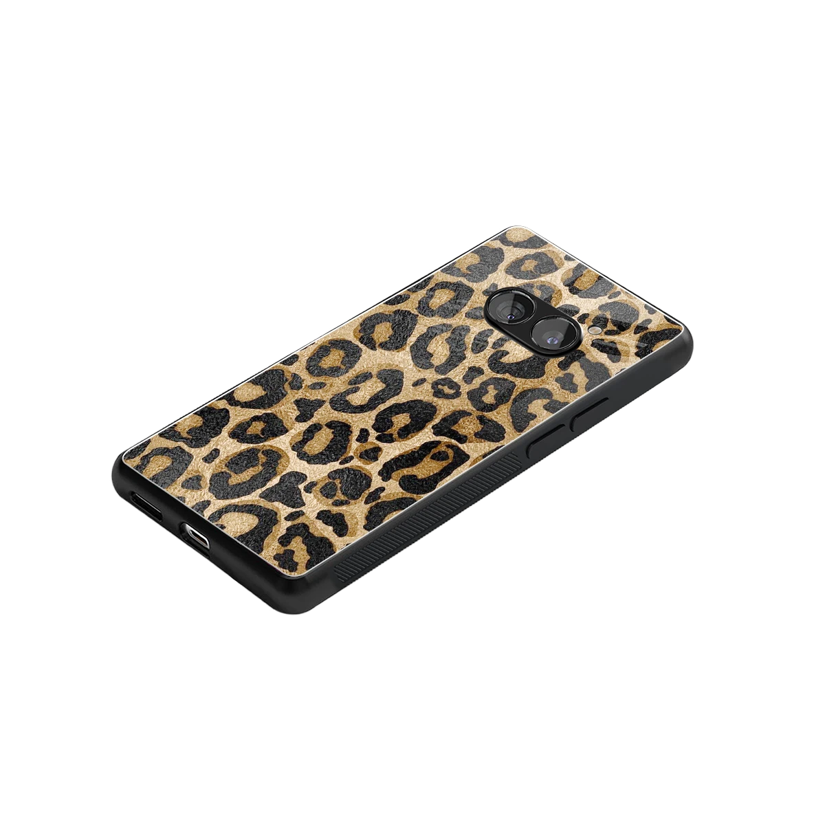 Cheetah Chic stylish phone case for nothing phone 2a | glossy glass and slim fit