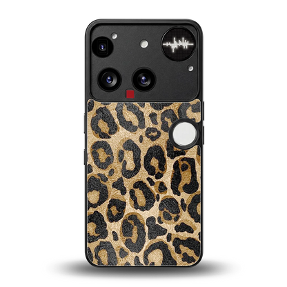Cheetah Chic back phone cover | glass case for nothing phone 3