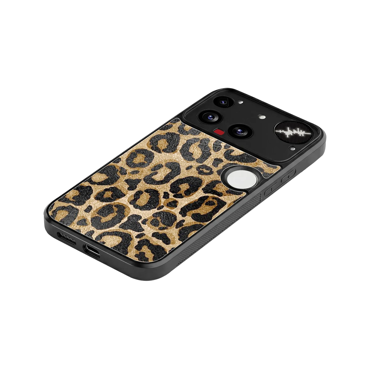 Cheetah Chic stylish phone case for nothing phone 3 | glossy glass and slim fit