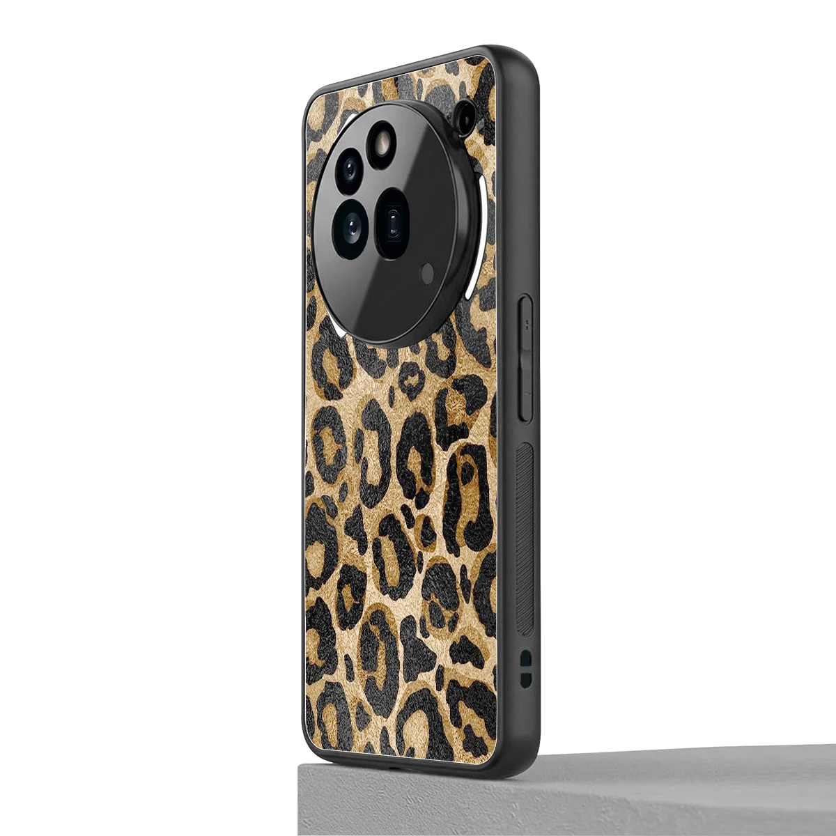 Cheetah Chic nothing phone 3a pro mobile cover | shockproof glass phone case
