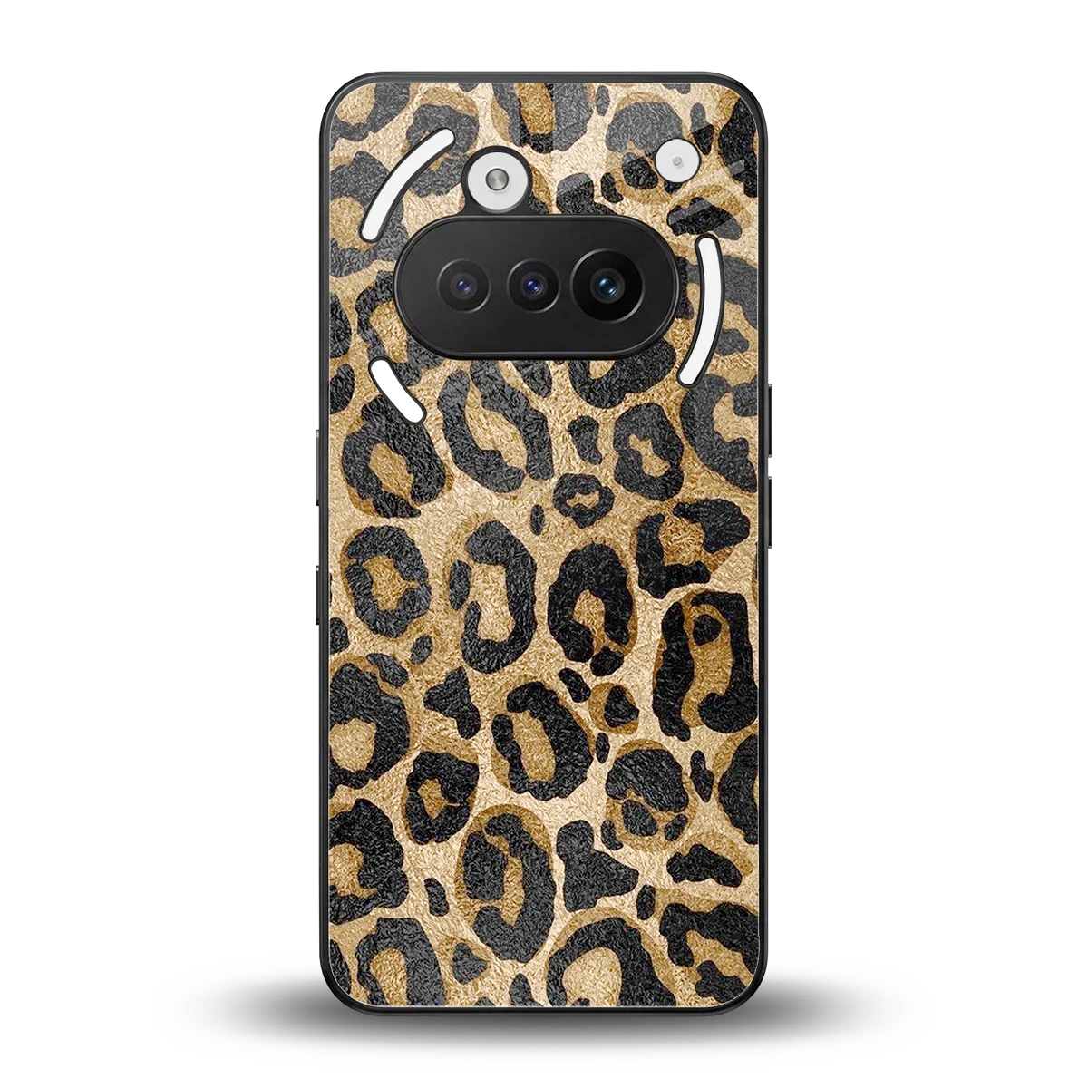 Cheetah Chic back phone cover | glass case for nothing phone 3a