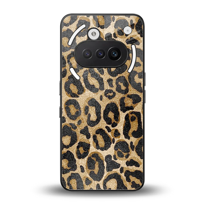 Cheetah Chic back phone cover | glass case for nothing phone 3a