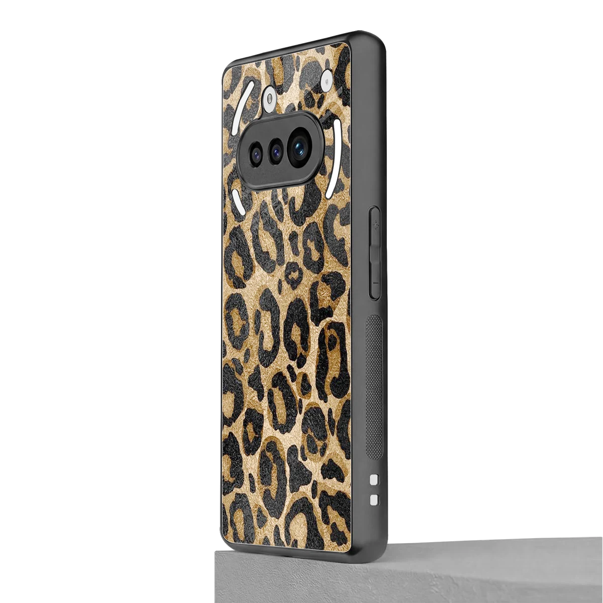 Cheetah Chic nothing phone 3a mobile cover | shockproof glass phone case