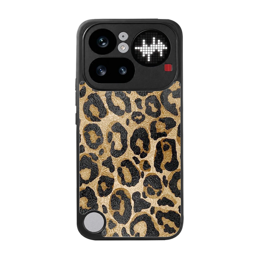 Cheetah Chic back phone cover | glass case for nothing phone 4a pro