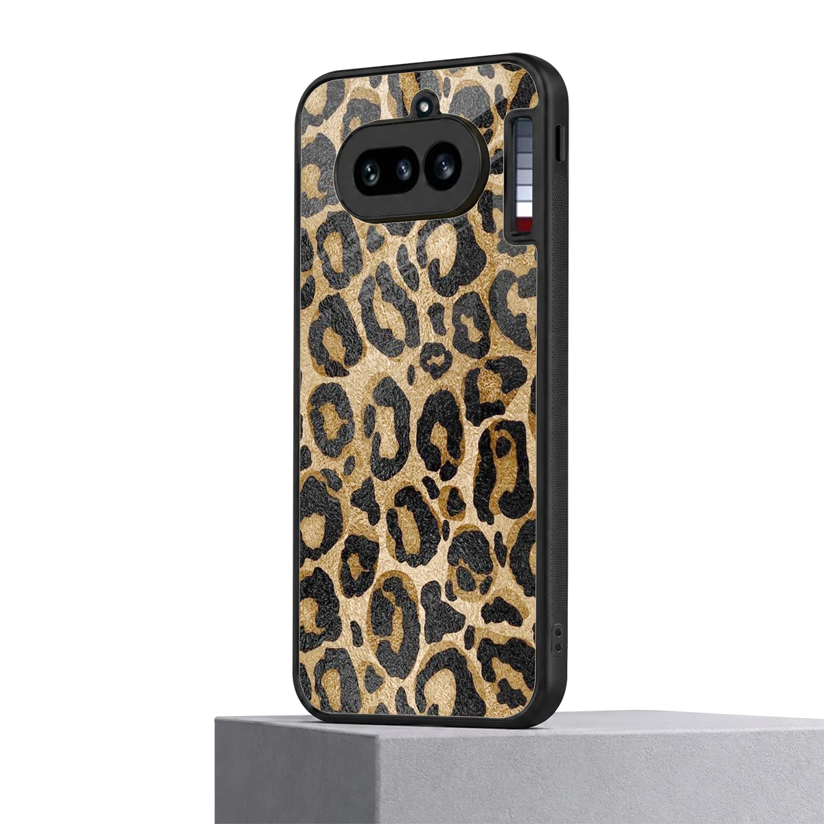 Cheetah Chic nothing phone 4a mobile cover | shockproof glass phone case