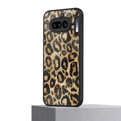 Cheetah Chic nothing phone 4a mobile cover | shockproof glass phone case