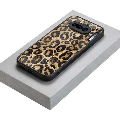 Cheetah Chic stylish phone case for nothing phone 4a | glossy glass and slim fit