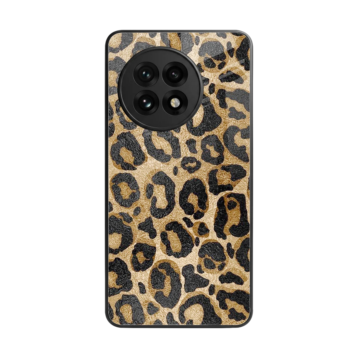 Cheetah Chic back phone cover | glass case for oneplus 13r