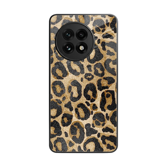 Cheetah Chic back phone cover | glass case for oneplus 13r