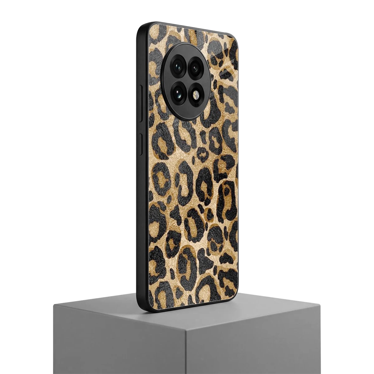 Cheetah Chic oneplus 13r mobile cover | shockproof glass phone case