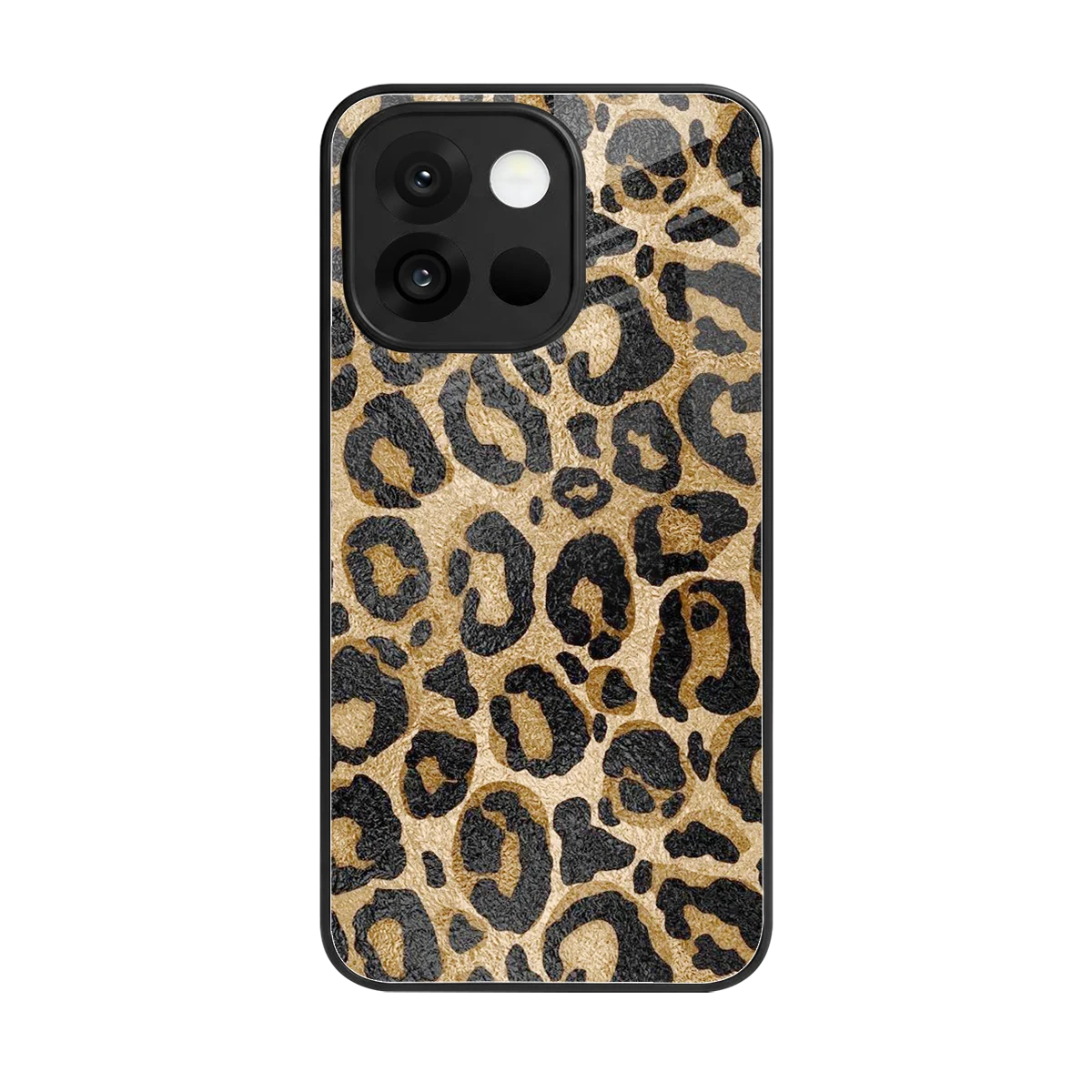 Cheetah Chic back phone cover | glass case for oneplus 13s
