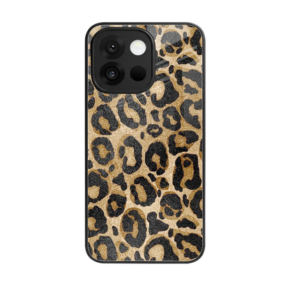 Cheetah Chic back phone cover | glass case for oneplus 13s