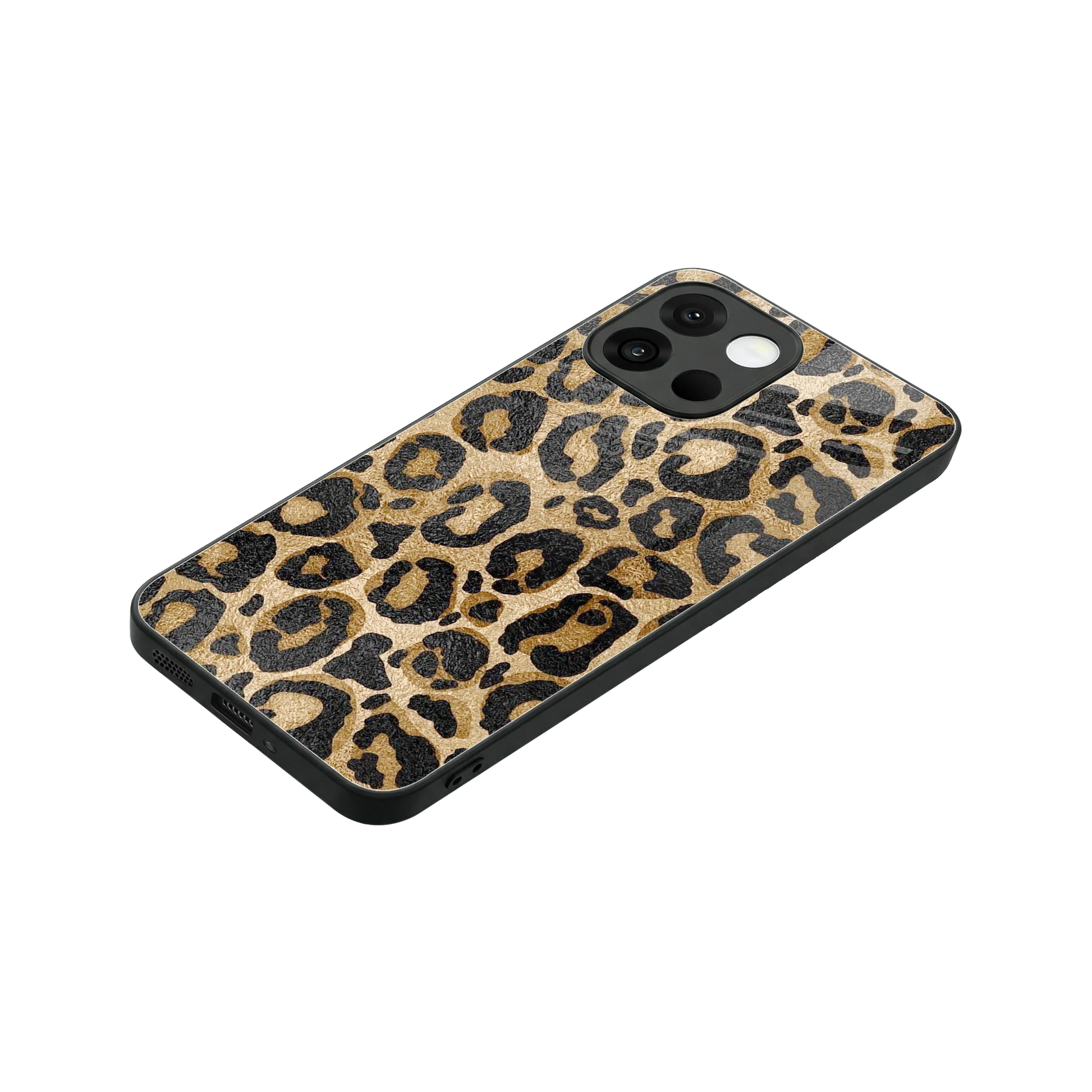 Cheetah Chic stylish phone case for oneplus 13s | glossy glass and slim fit