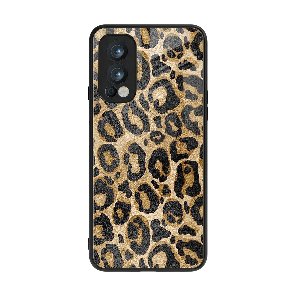 Cheetah Chic back phone cover | glass case for oneplus nord 2