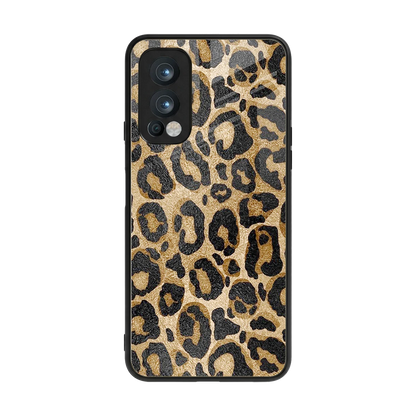 Cheetah Chic back phone cover | glass case for oneplus nord 2