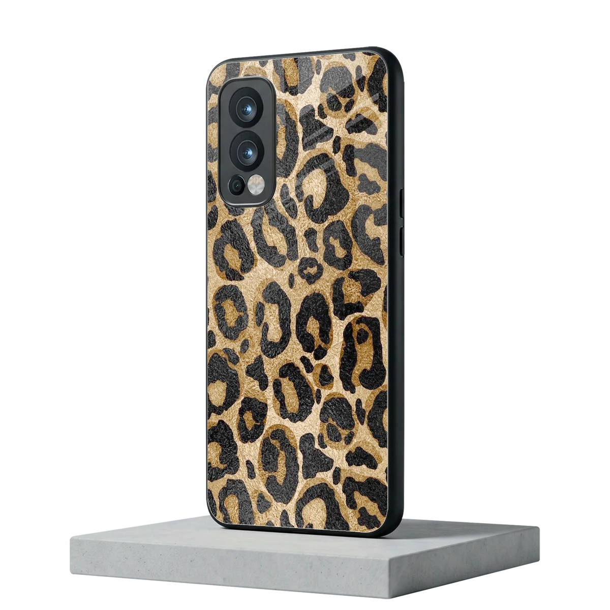 Cheetah Chic oneplus nord 2 mobile cover | shockproof glass phone case