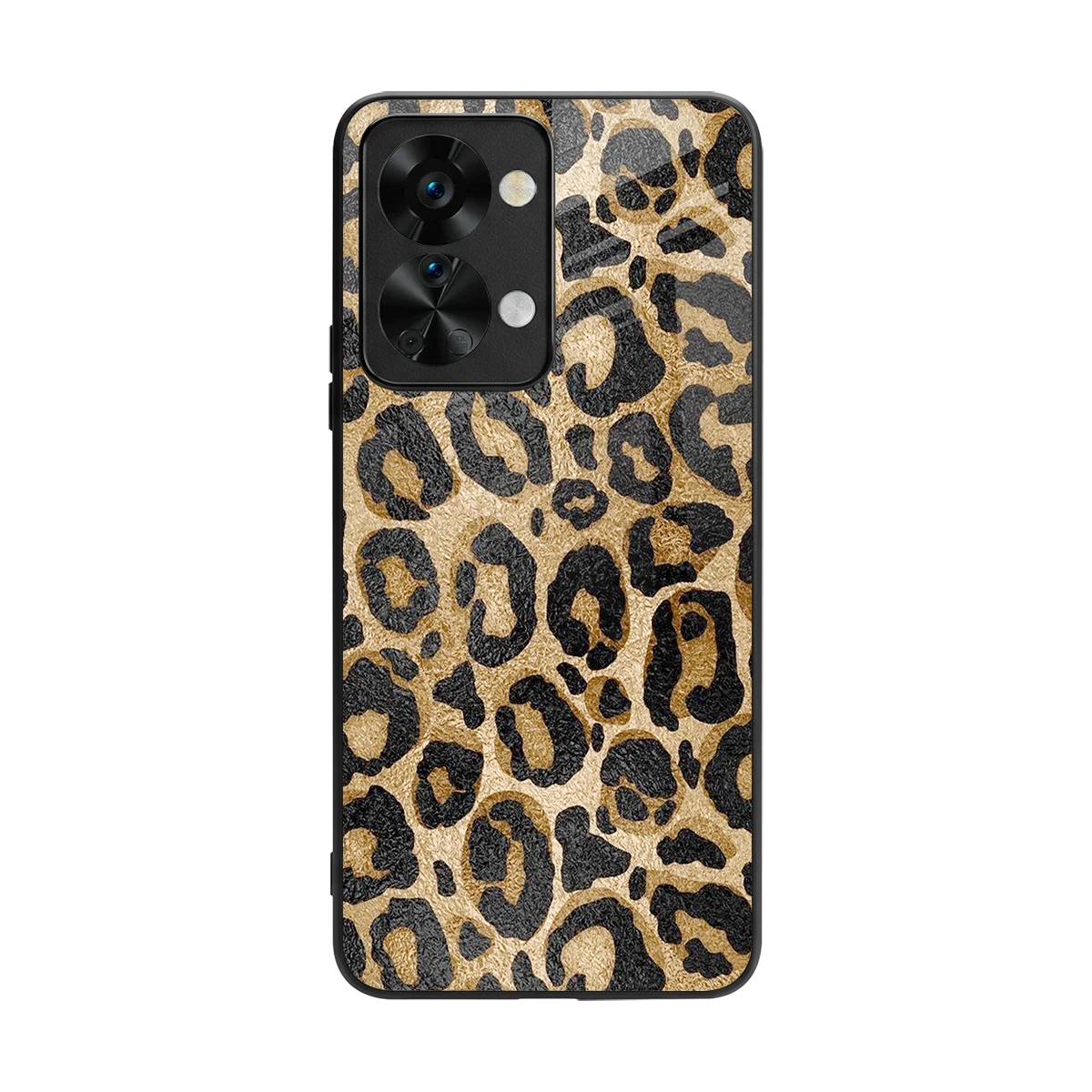 Cheetah Chic back phone cover | glass case for oneplus nord 2t