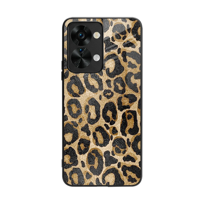Cheetah Chic back phone cover | glass case for oneplus nord 2t