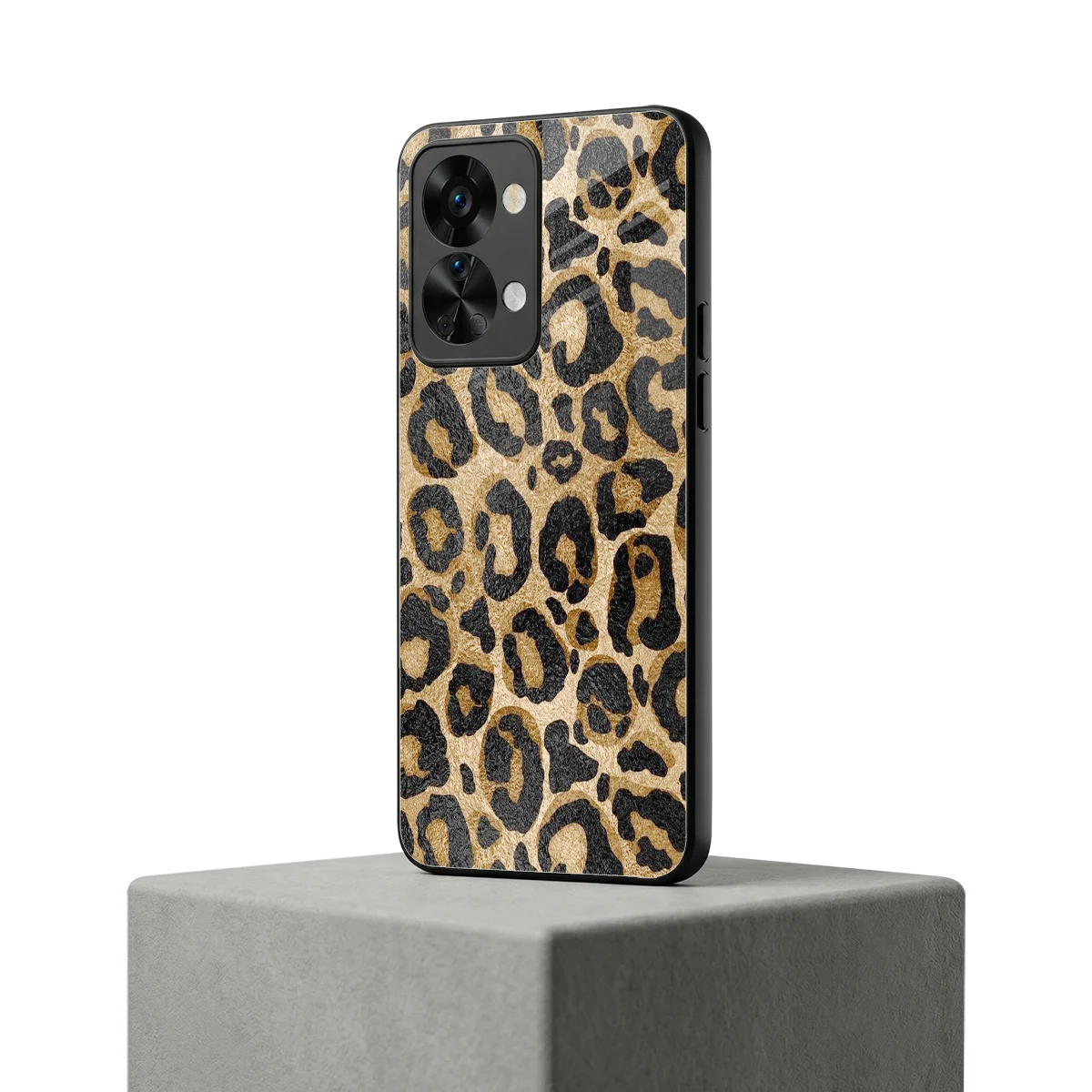 Cheetah Chic oneplus nord 2t mobile cover | shockproof glass phone case