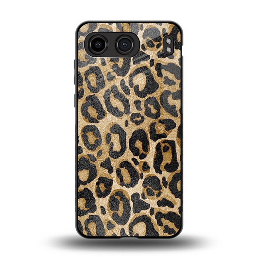 Cheetah Chic back phone cover | glass case for oneplus nord 4