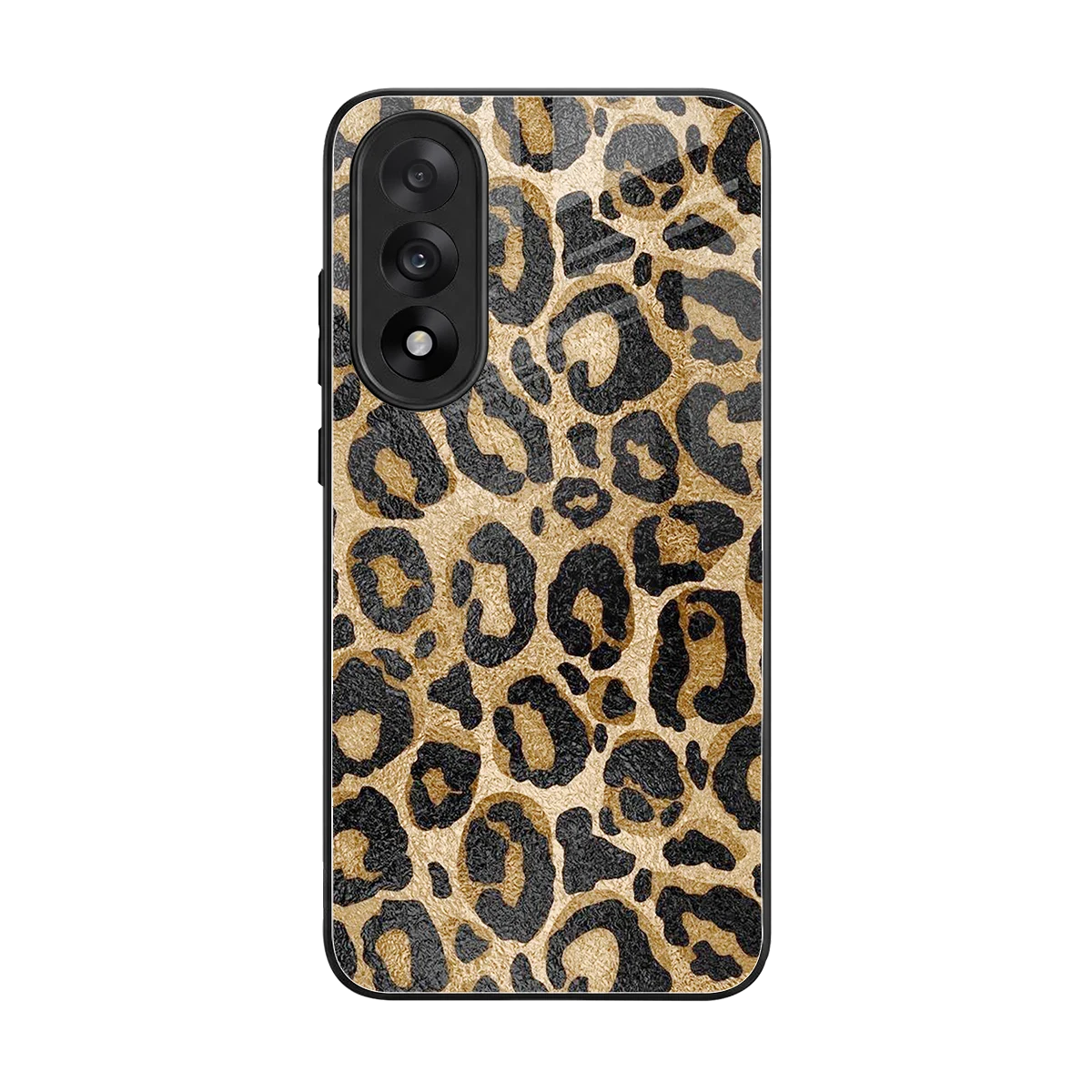 Cheetah Chic back phone cover | glass case for oneplus nord 5