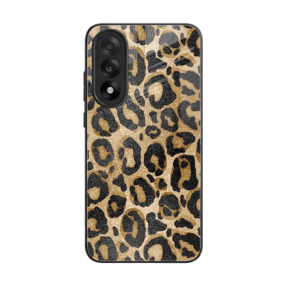 Cheetah Chic back phone cover | glass case for oneplus nord 5