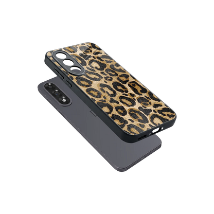 Cheetah Chic sleek oneplus nord 5 cover with tempered glass back and TPU edges