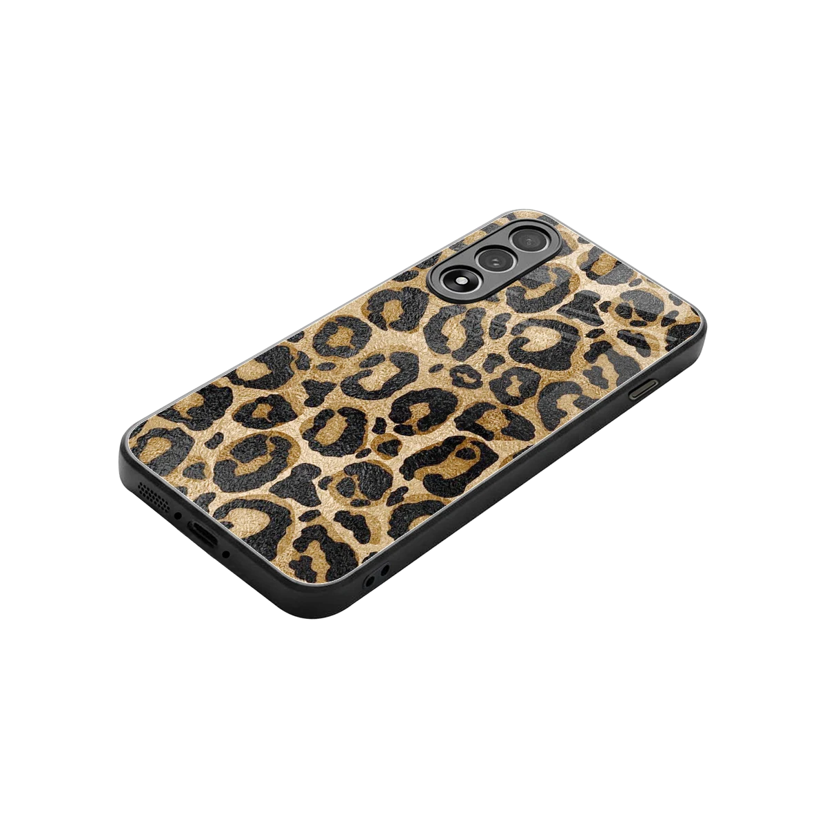 Cheetah Chic stylish phone case for oneplus nord 5 | glossy glass and slim fit