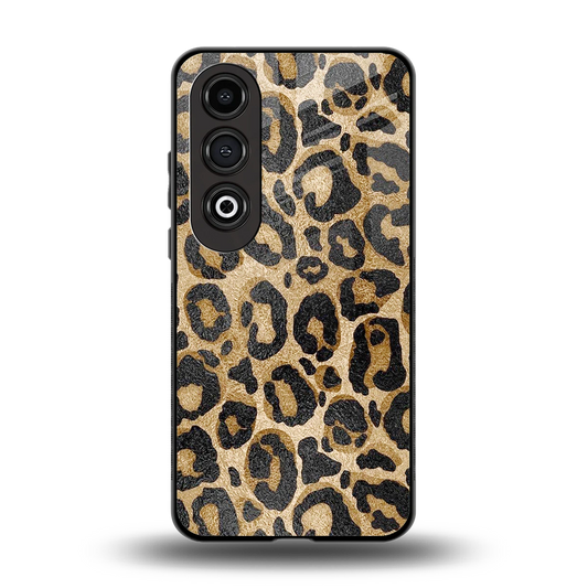 Cheetah Chic back phone cover | glass case for oneplus nord ce 4