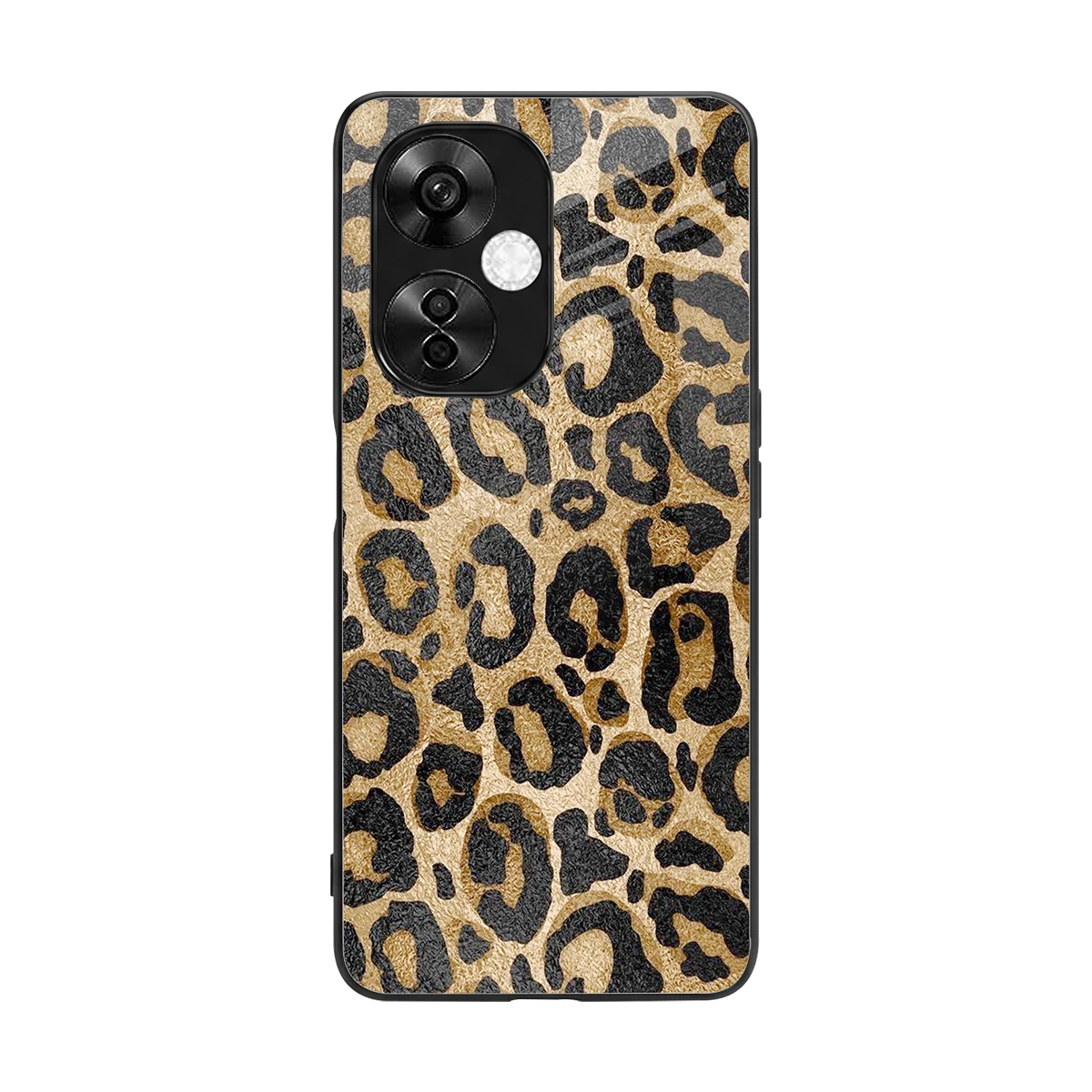 Cheetah Chic back phone cover | glass case for oneplus nord ce 3 lite
