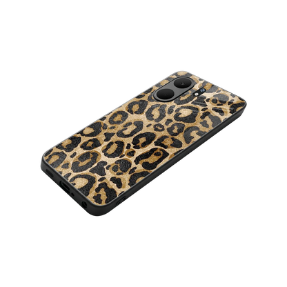 Cheetah Chic stylish phone case for oppo a5x 5g | glossy glass and slim fit
