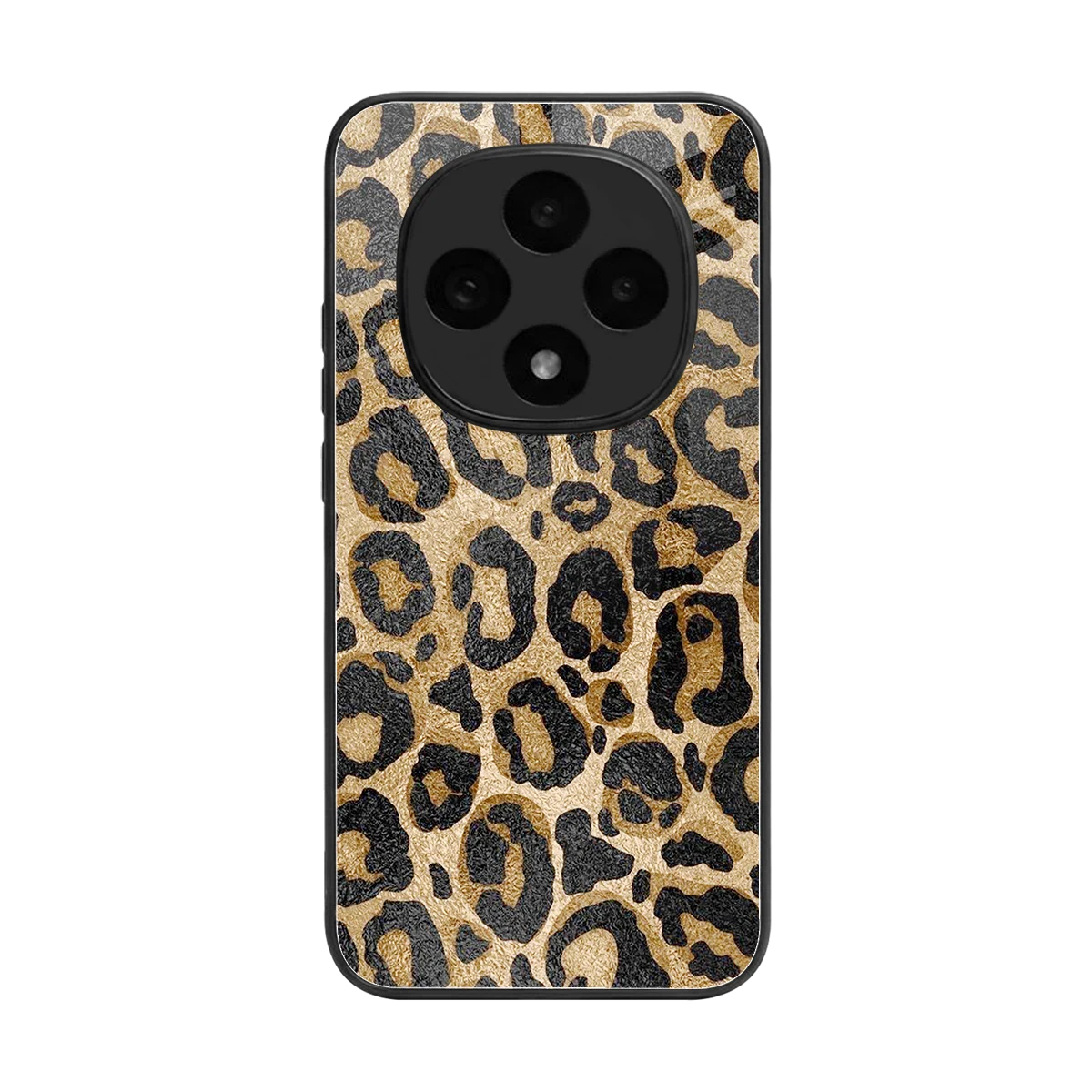 Cheetah Chic back phone cover | glass case for oppo f31 pro 5g