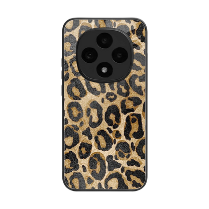 Cheetah Chic back phone cover | glass case for oppo f31 pro 5g
