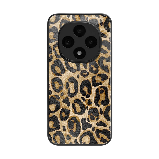 Cheetah Chic back phone cover | glass case for oppo f31 pro 5g