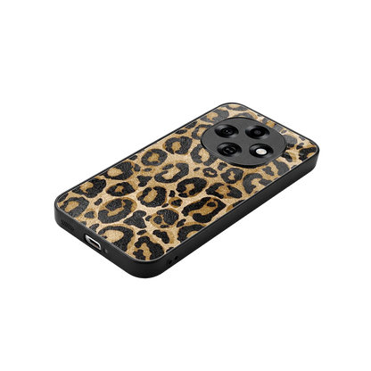Cheetah Chic stylish phone case for oppo f31 pro 5g | glossy glass and slim fit