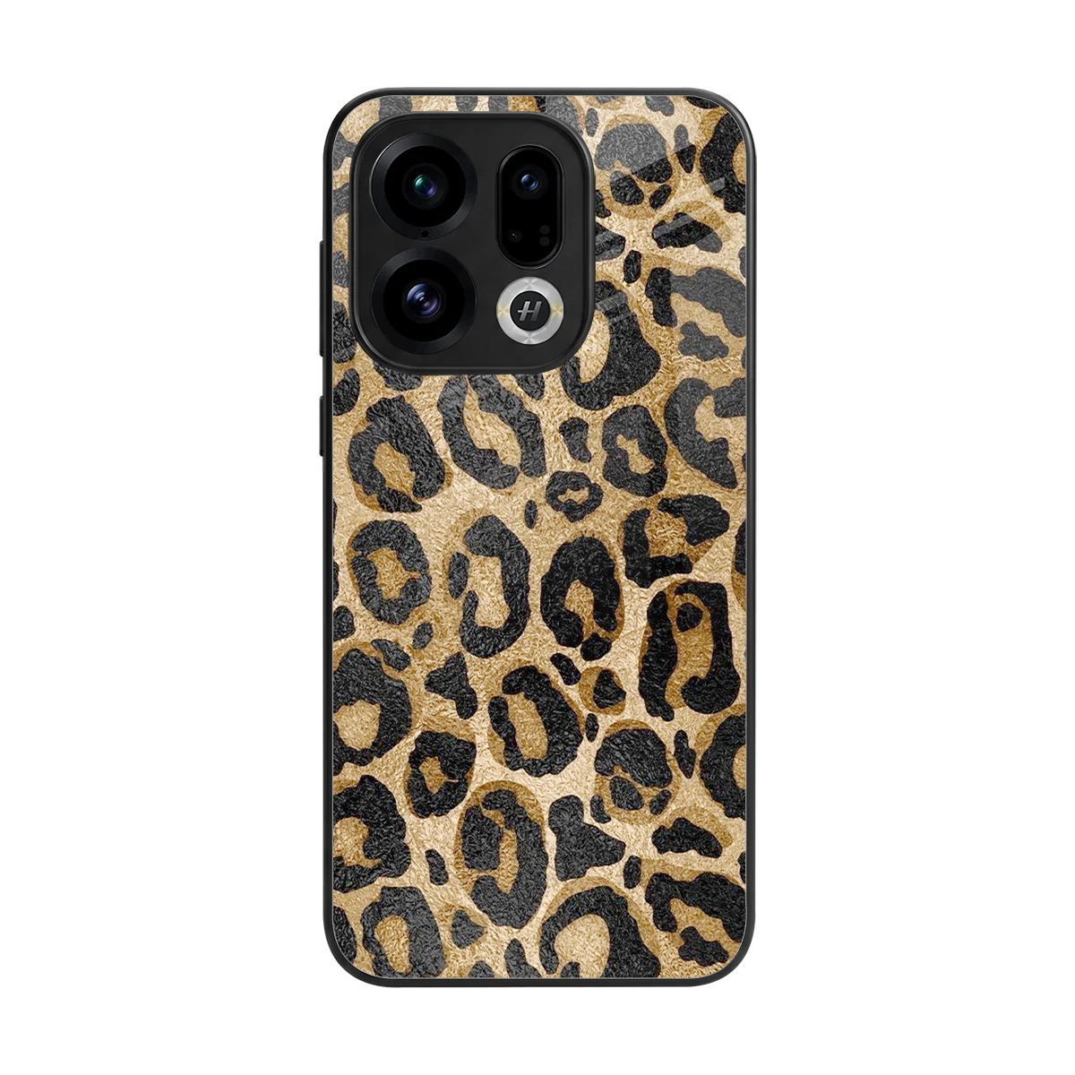 Cheetah Chic back phone cover | glass case for oppo find x9