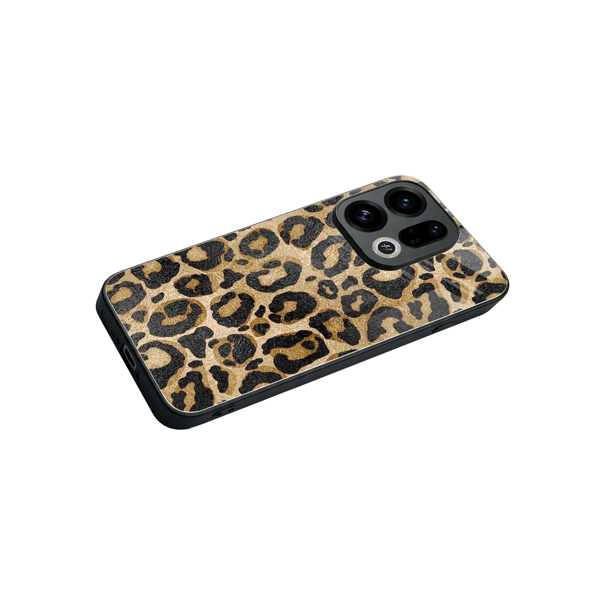 Cheetah Chic stylish phone case for oppo find x9 | glossy glass and slim fit