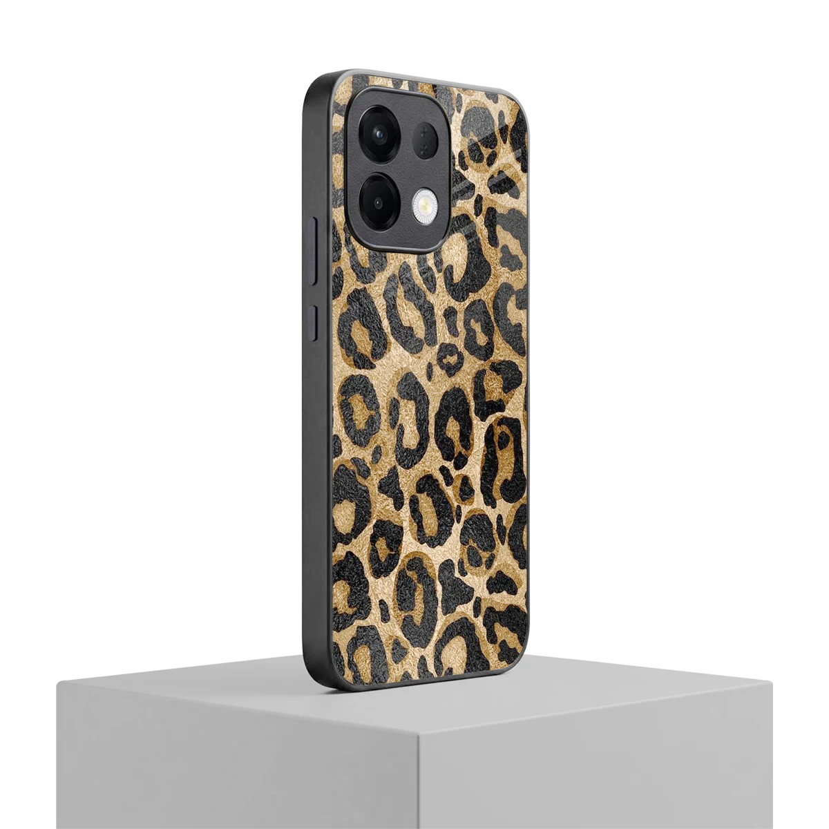 Cheetah Chic oppo k13 5g mobile cover | shockproof glass phone case