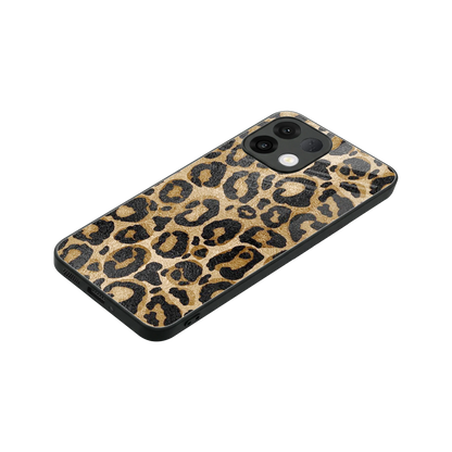Cheetah Chic stylish phone case for oppo k13 5g | glossy glass and slim fit