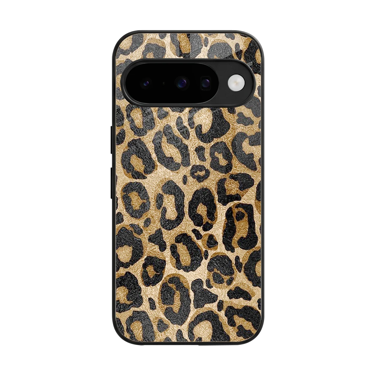 Cheetah Chic back phone cover | glass case for google pixel 10